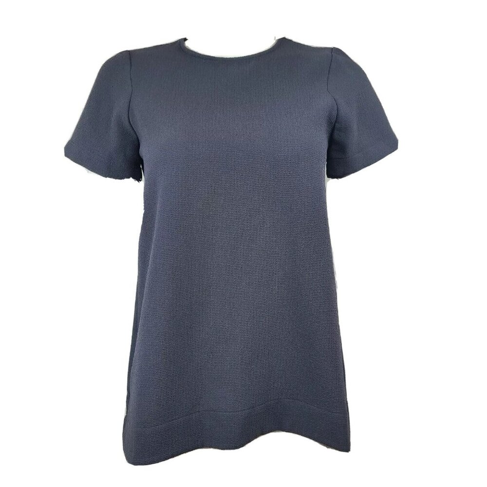Madewell Tee Womens Size XS Solid All Gray Grey Short Sleeve‎ Tailored Pullover